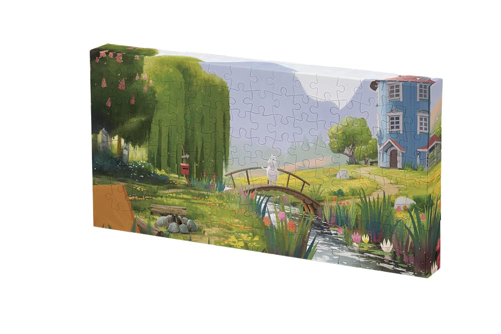YANOMAN 2304-20 Jigsaw Puzzle Moomin Nicer Place Than Anywhere Else 120 Pieces