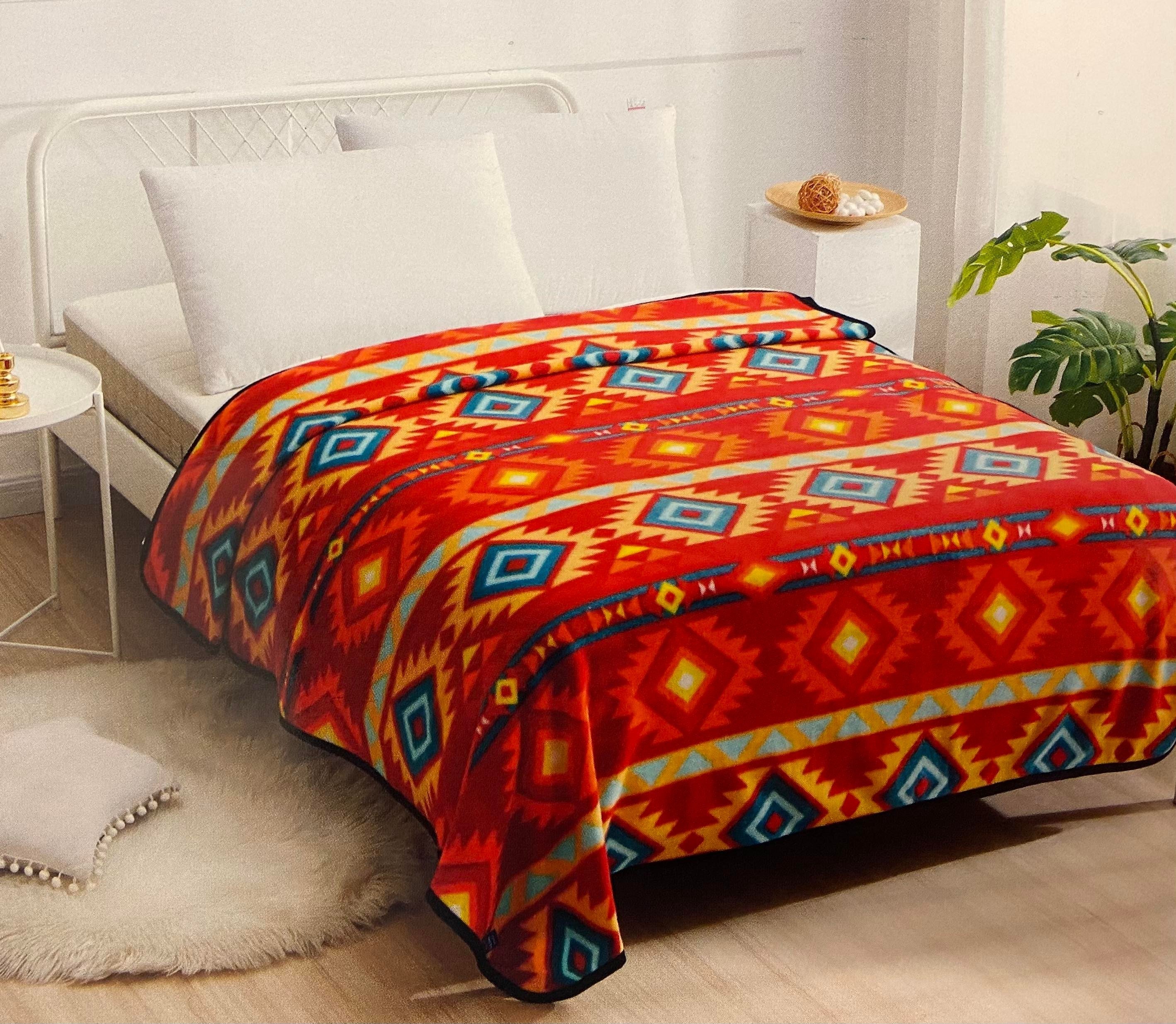 Aztec Design Polar Fleece 60x80 Blanket