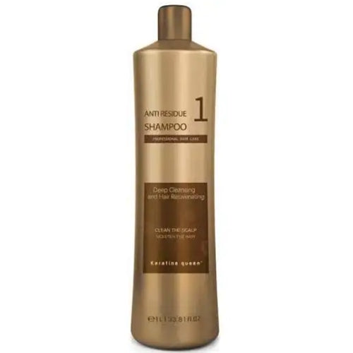Keratine Queen Anti Residue Deep Cleansing & Hair Rejuvenating Shampoo 1L