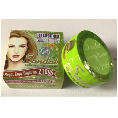 Sandal Beauty Cream for Lightening of Face