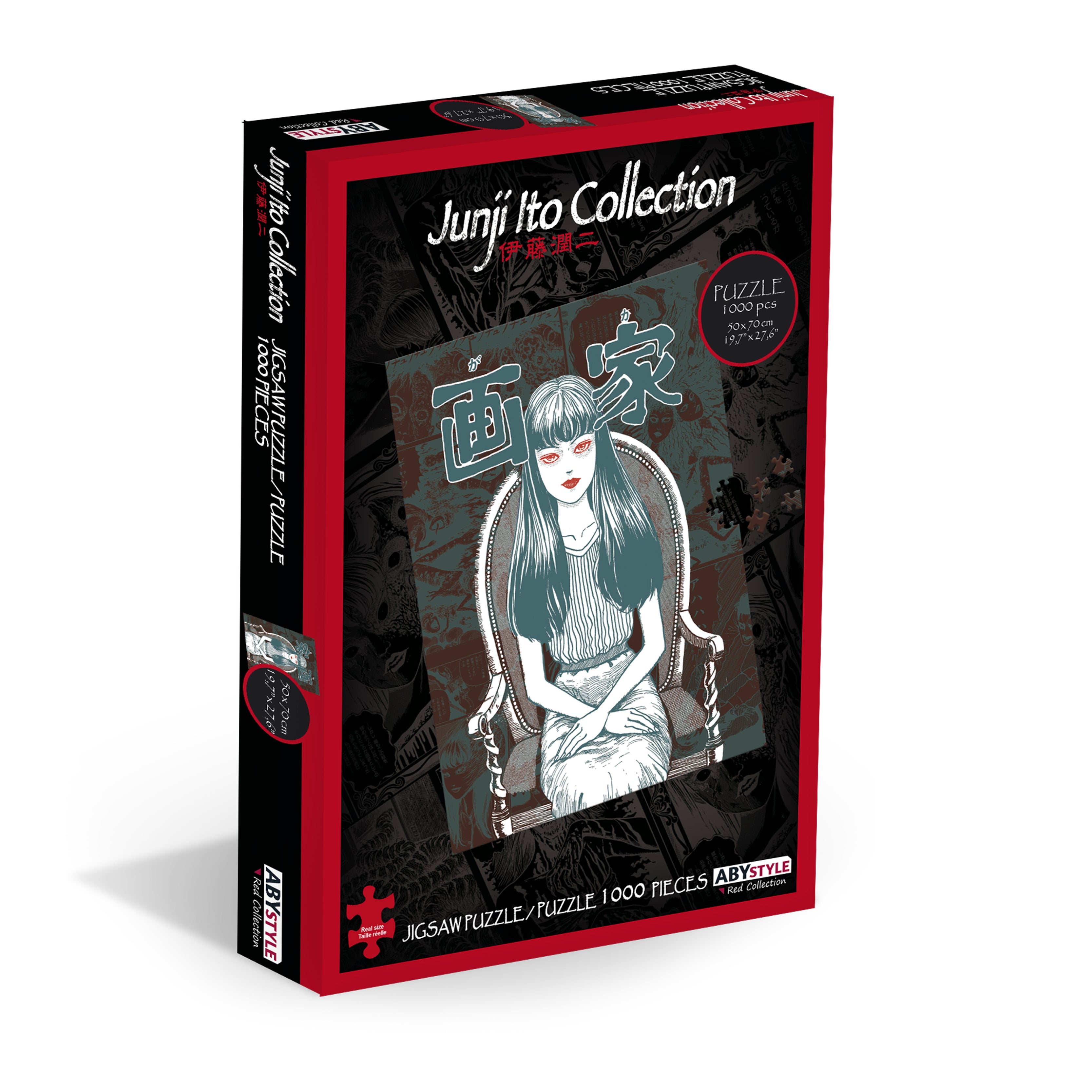 ABYstyle Junji Ito 1000 pcs Tomie Jigsaw Puzzle Bundle Ideal Gift for Anime