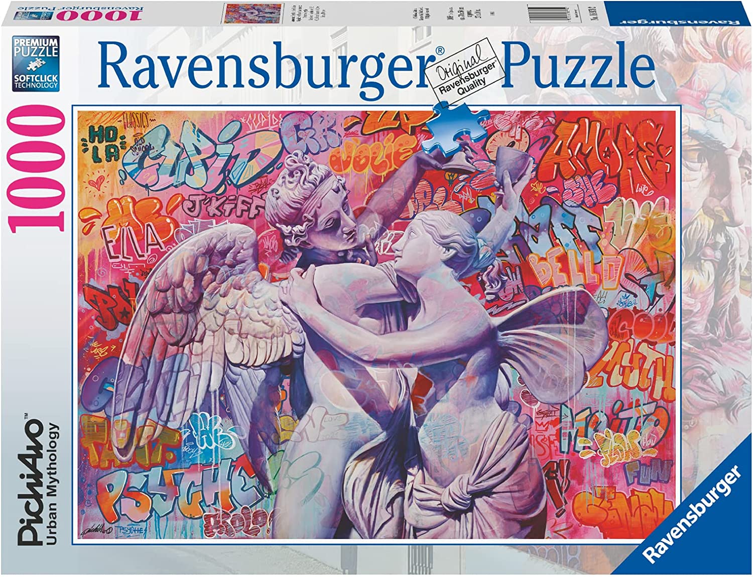Cupid and Psyche in Love 1000pc Puzzle