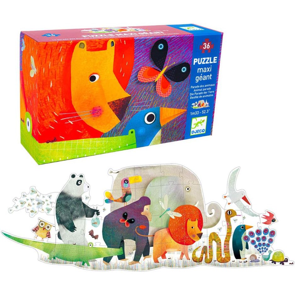 Animal Parade Floor Puzzle