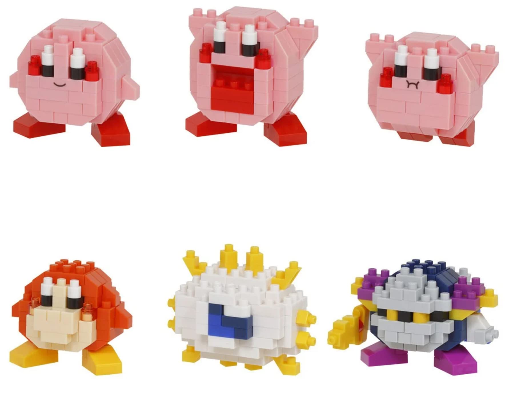 Nanoblock Mini Nano Kirby&S Dream Land (Box) Nbmc_29S Box Product 1Box = 6 Pieces, 6 Types In Total