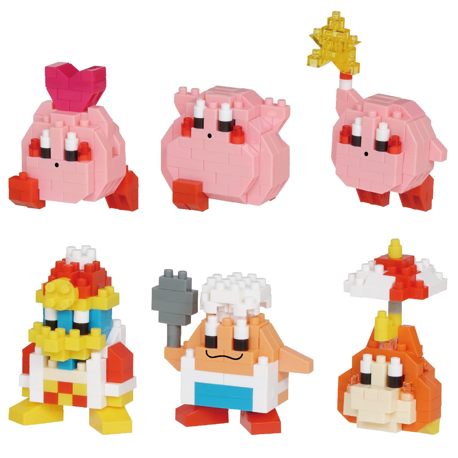 Nanoblock Mini Nano Kirby&S Dream Land Vol.2 (Box) Nbmc_46S 1Box = 6 Pieces, 6 Types In Total