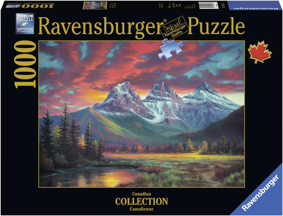 Alberta's Three Sisters 1000pc Puzzle
