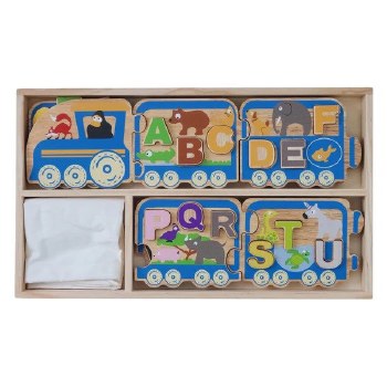 Animal Parade Alphabet Train