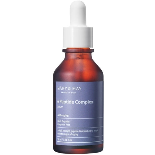 Mary & May – 6 Peptide Complex Serum – 30ml