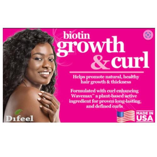 Difeel Growth & Curl Biotin Infused 12 fl oz