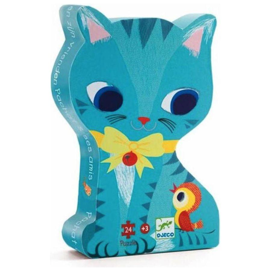 Djeco Silhouette Puzzle Pachat and his Friends 24 Pieces