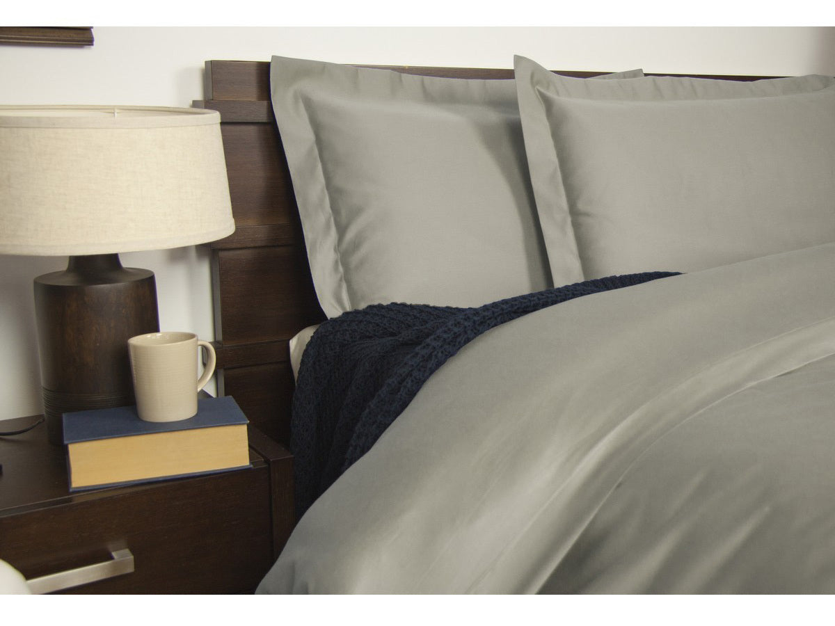 Ardor Queen Size 1900TC Cotton Rich Sheet Set (Grey Color)