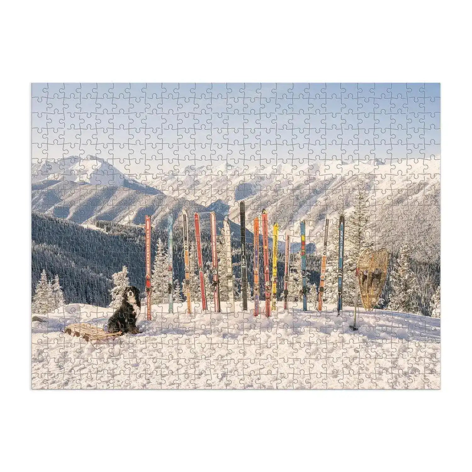 Gray Malin The Winter 500 Piece Double-Sided Puzzle