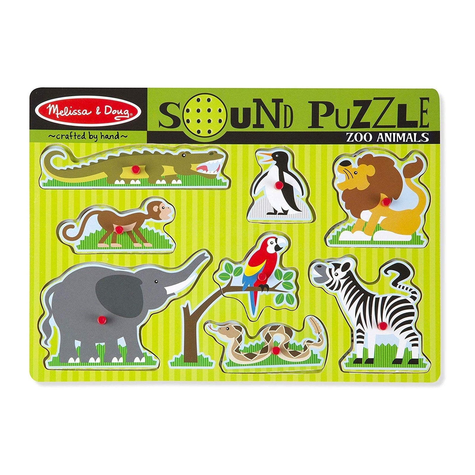 Melissa And Doug Zoo Animals Sound Puzzle